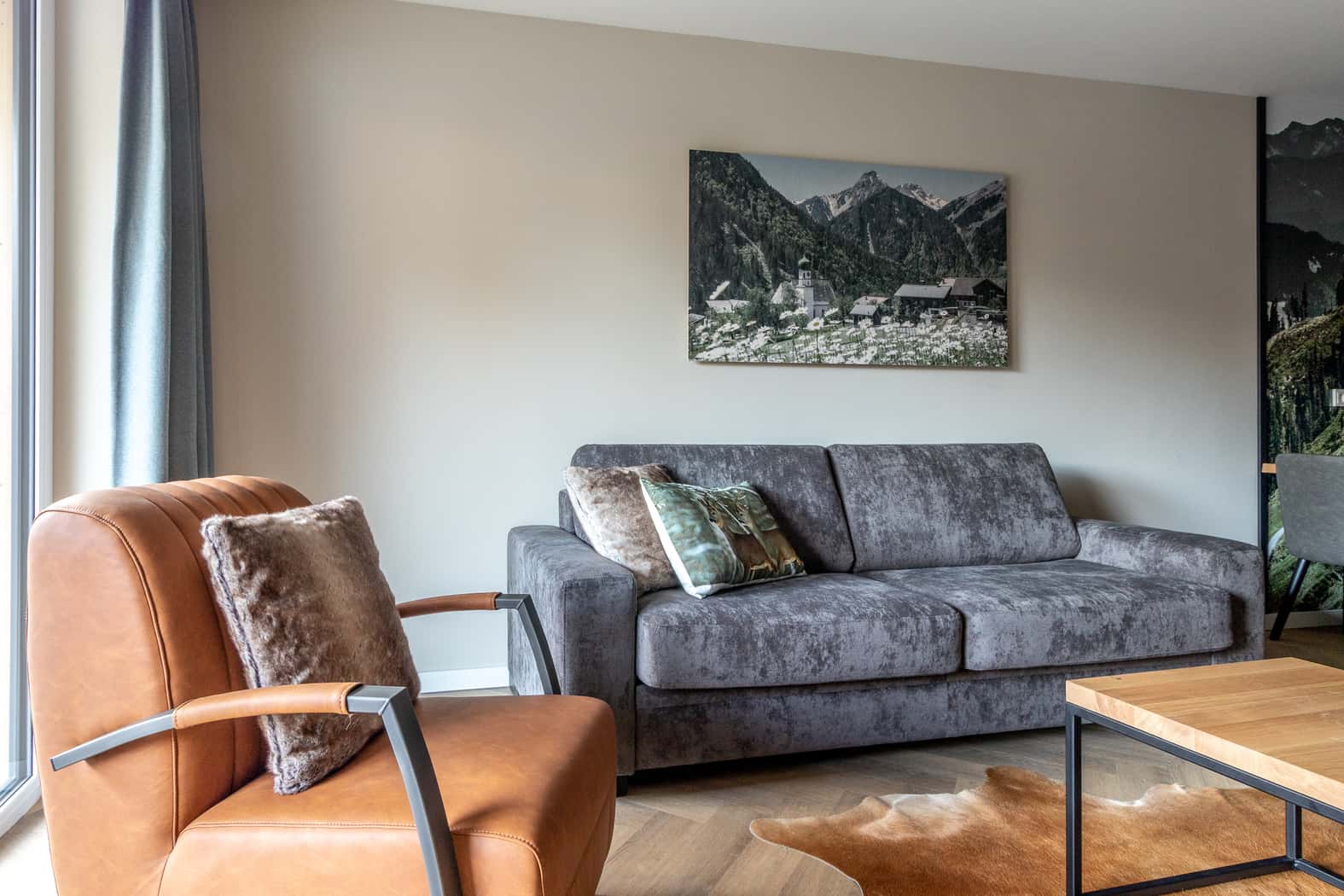 Stylish 4p apartment near ski resort