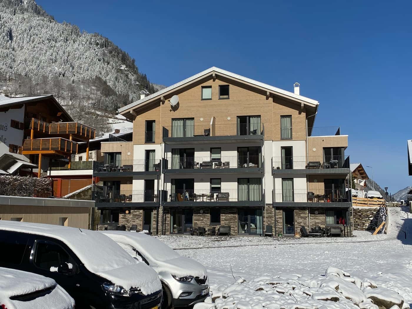 Stylish 5p apartment near ski resort