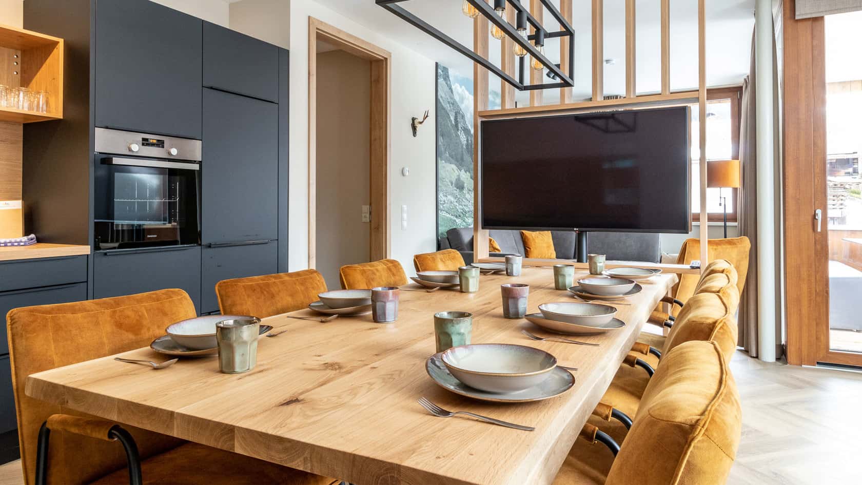B5 Stylish 8p flat near the ski area