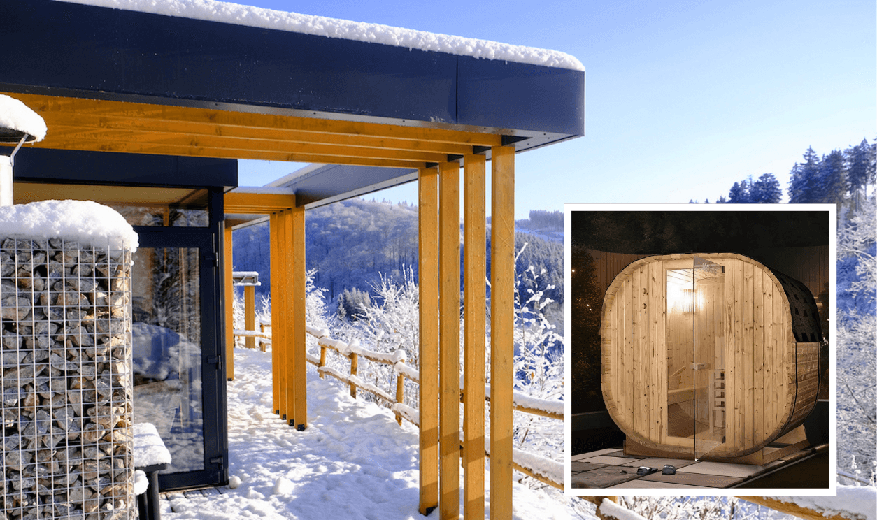 4+2P Cottage with outdoor sauna