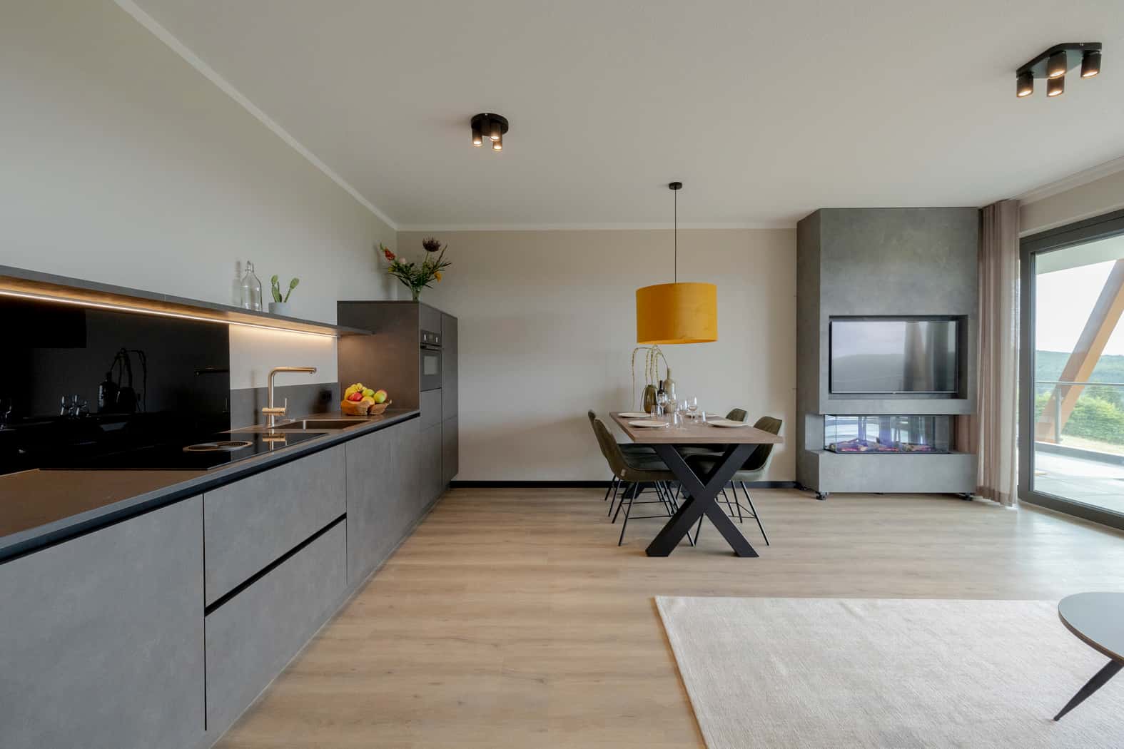 4P apartment with sauna and jacuzzi