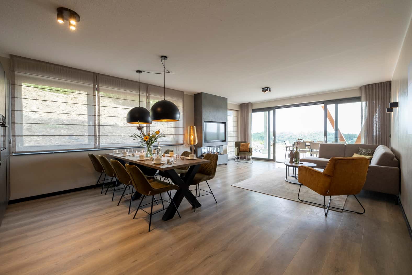 6-8P apartment with sauna and jacuzzi