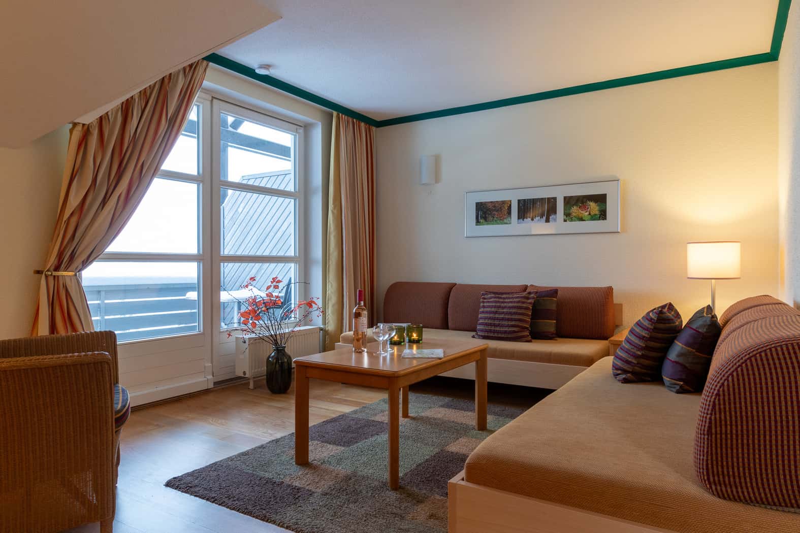 Cozy 2+2P penthouse with a view