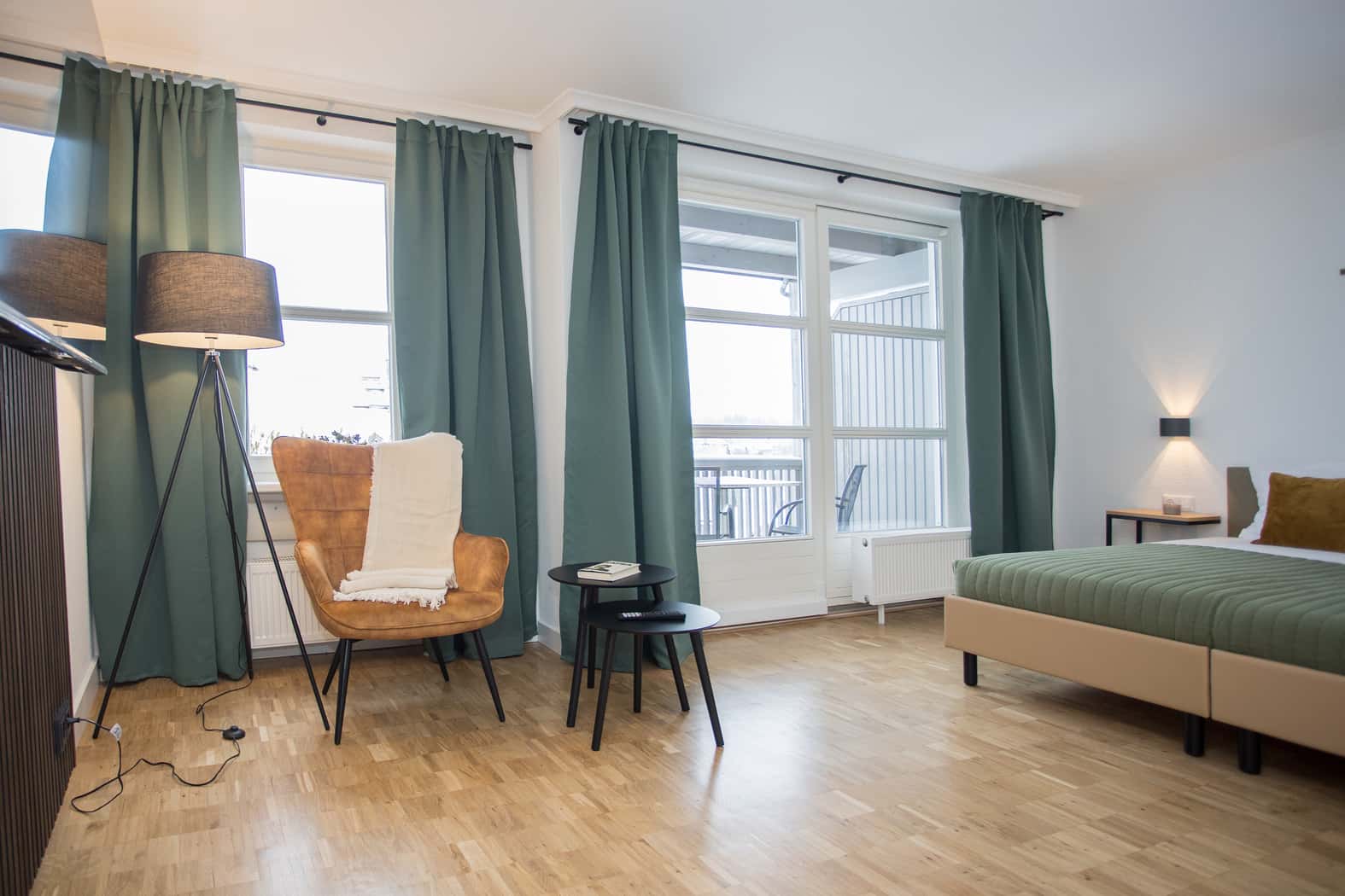 comfortable 2P studio with a view